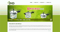 Desktop Screenshot of jmdmetals.com